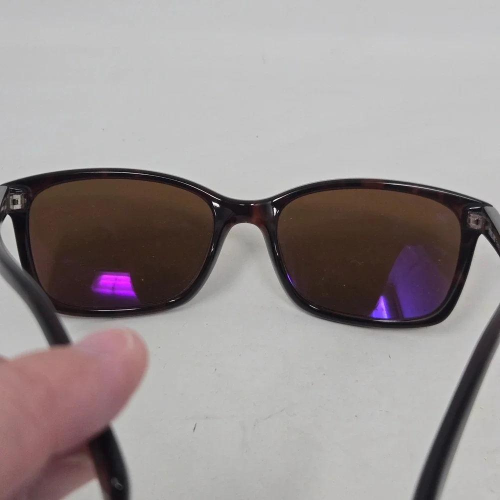 Kirkland Signature M29 Tortoise Shell Rectangular Sunglasses Italy 54-18-142